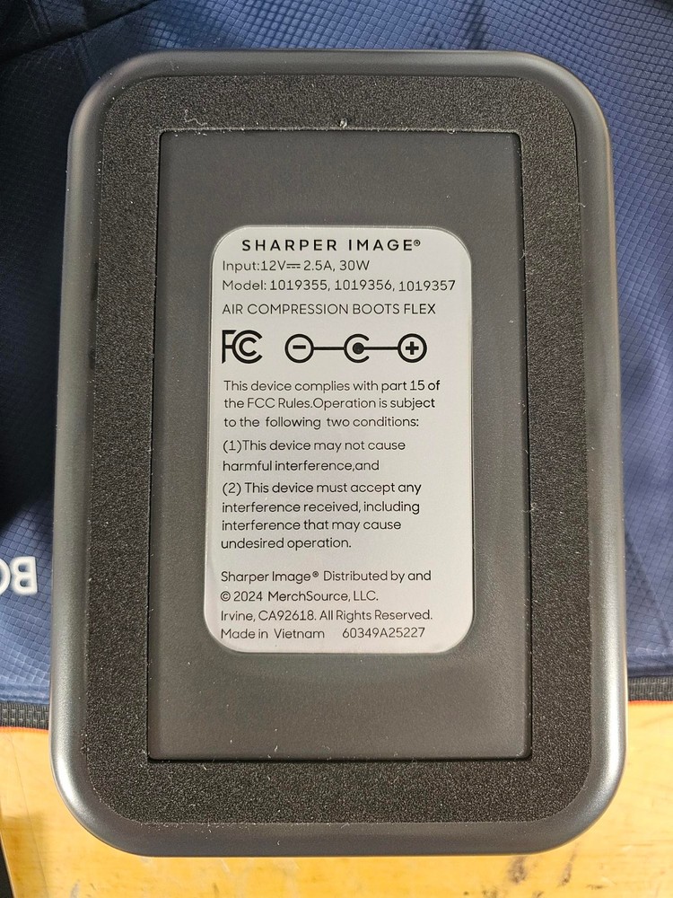 Small / Medium Sharper Image Powerboost Air Compression Boots Leg Massager Teens