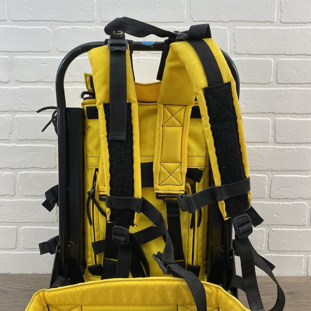 Trimble GPS Receiver Yellow Backpack Framepack Gear