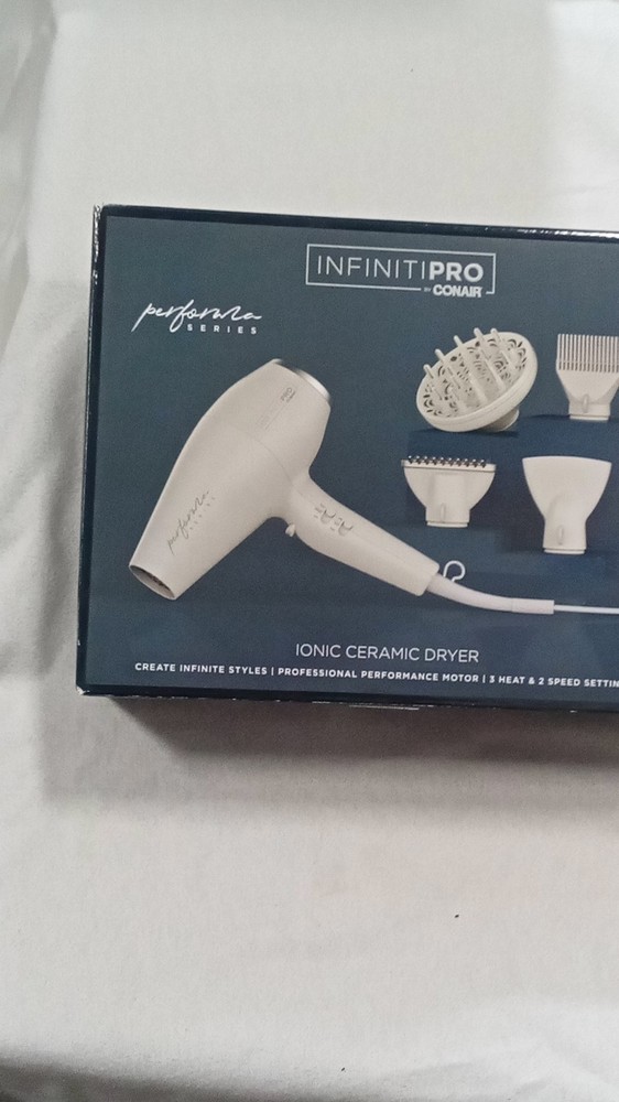 Conair InfinitiPRO Performa Ionic Ceramic Dryer Adjustable Heat Diffuser