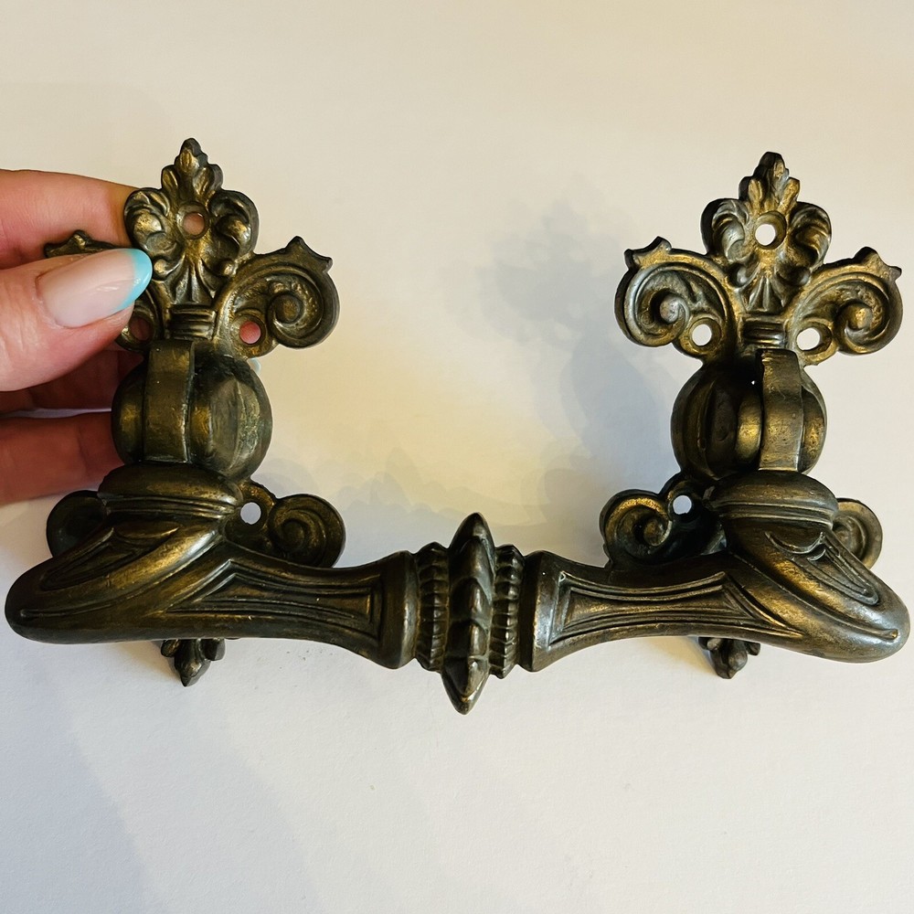 Antique Large BRONZE HANDLE