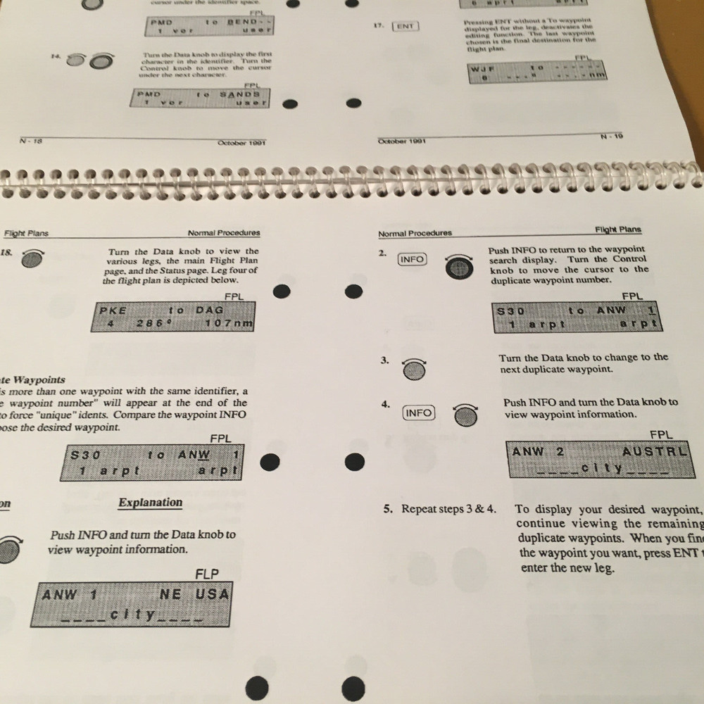 IIMorrow Apollo 820 Flybuddy GPS Pilot's Operating Manual
