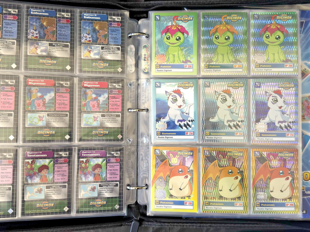 1999 DIGIMON UPPER DECK MASTER SET HOLO SERIES 1+2 PRE-RELEASE+ULTIMATE - 5 SETS