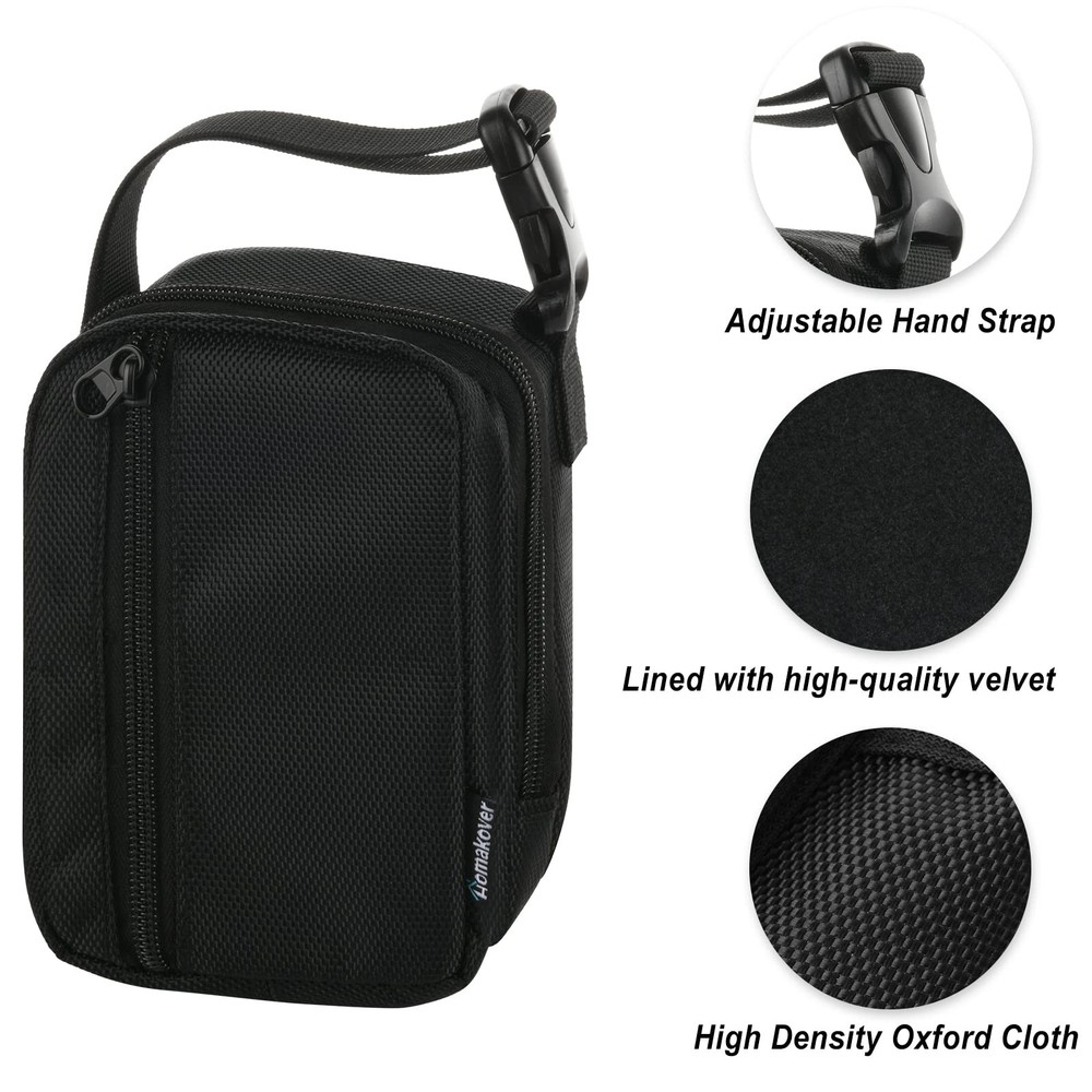 Square Terminal Case, Fits Adapter, Cable, Paper, Reader, Waterproof, Travel