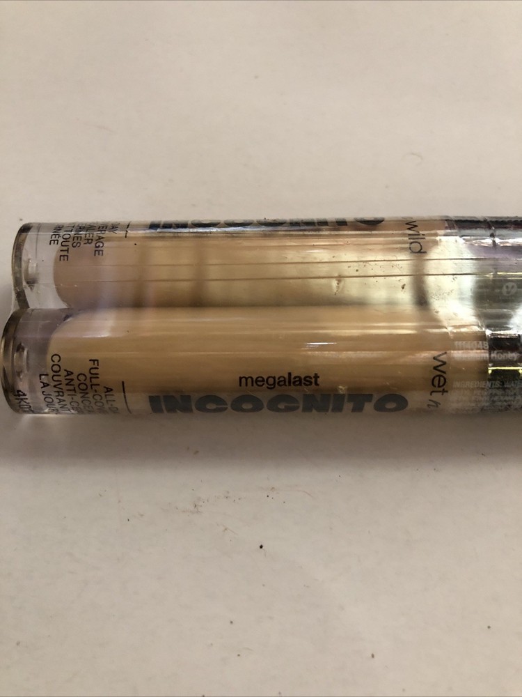 2 Pack Medium Honey Incognito Full Coverage Concealer