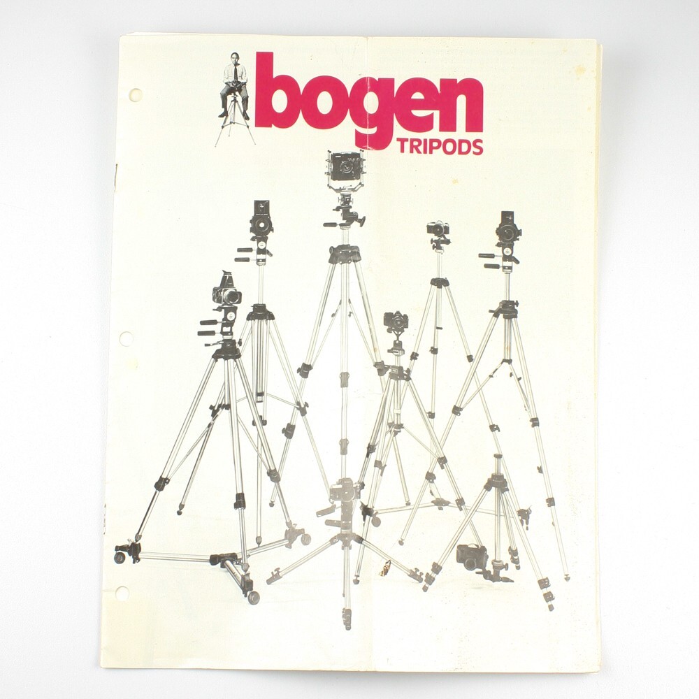 Bogen - Tripod Catalog - Vintage Brochure Booklet
