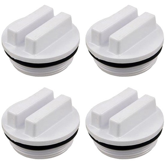 4 Pack - 1.5" Threaded Winterizing Plug w/ O-Ring