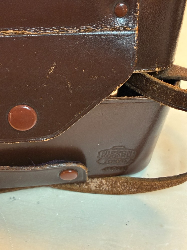 Nikon F Leather Case, Early Model, Nice Shape!