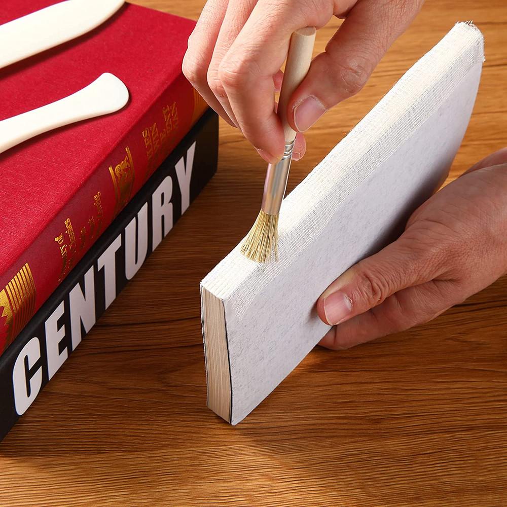 Book Binding Kit, Includes 39 X 45 Inch Book Binding Cloth, 2 Bone Folder Tools,