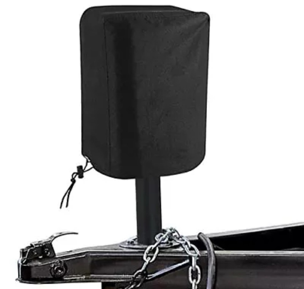 RV Electric Tongue Jack Cover Universal Protective Cover for Trailer Jacks