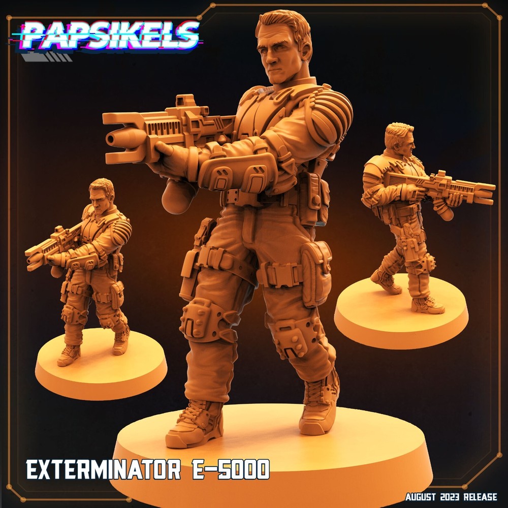 Exterminator E-5000 Papsikels Miniature Terminator