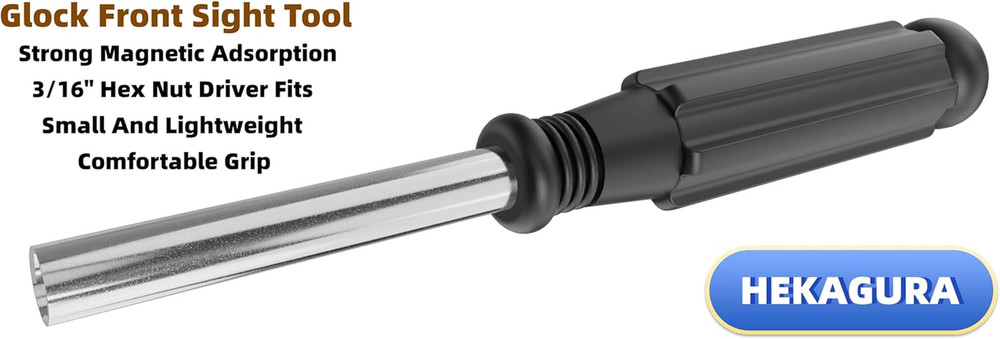 Tools Kit for Glock, Front Sight Remove Pin Punch Magazine Disassembly Tools for