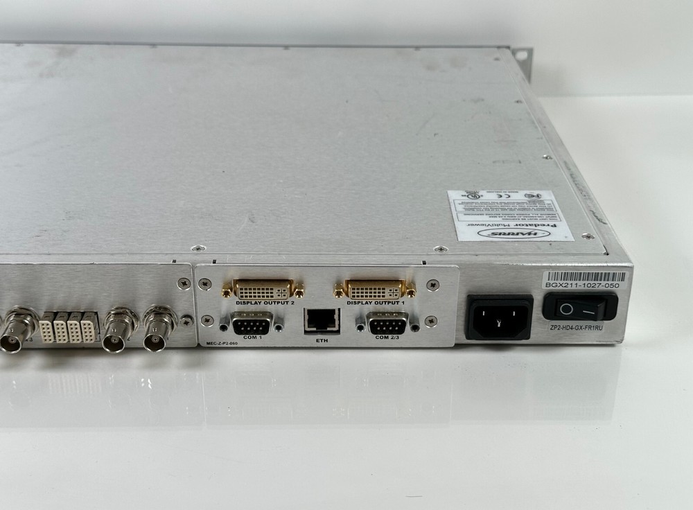 Harris Predator II MultiViewer, 8 dvi inputs, 2 outputs hd-sdi