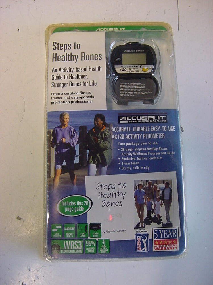 NEW - ACCUSPLIT ACCUSTEP WALKING PEDOMETER