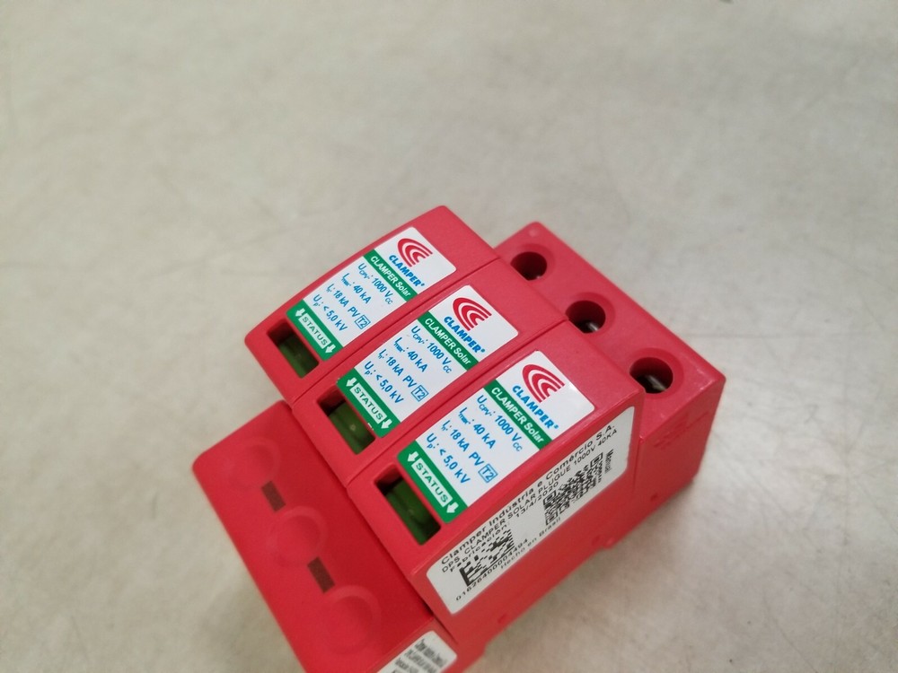 Clamper Solar Plugue 1000V 40kA