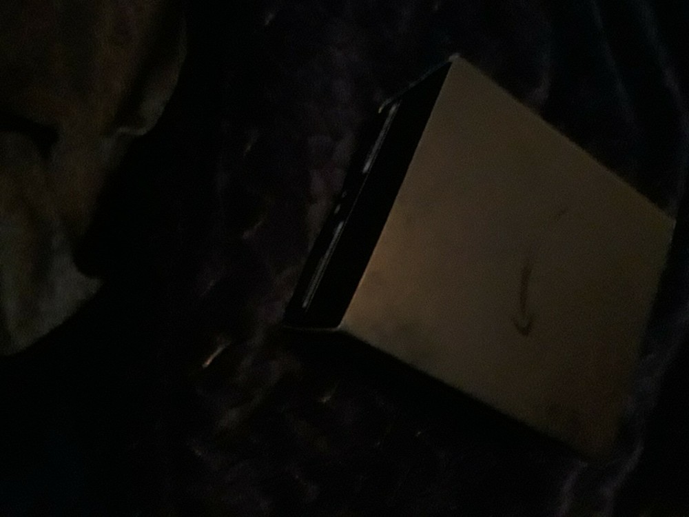 White.  Amazon.  Ecko Look.  Hands free video and secrity camera