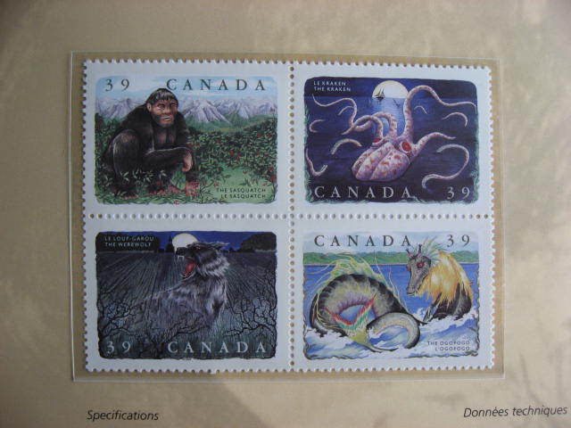 Canada Post official 1990 annual souvenir collection!