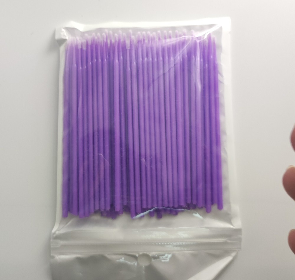 7Packs Dental Disposable Micro Applicators Brush 3 Sizes 100Pcs/pack