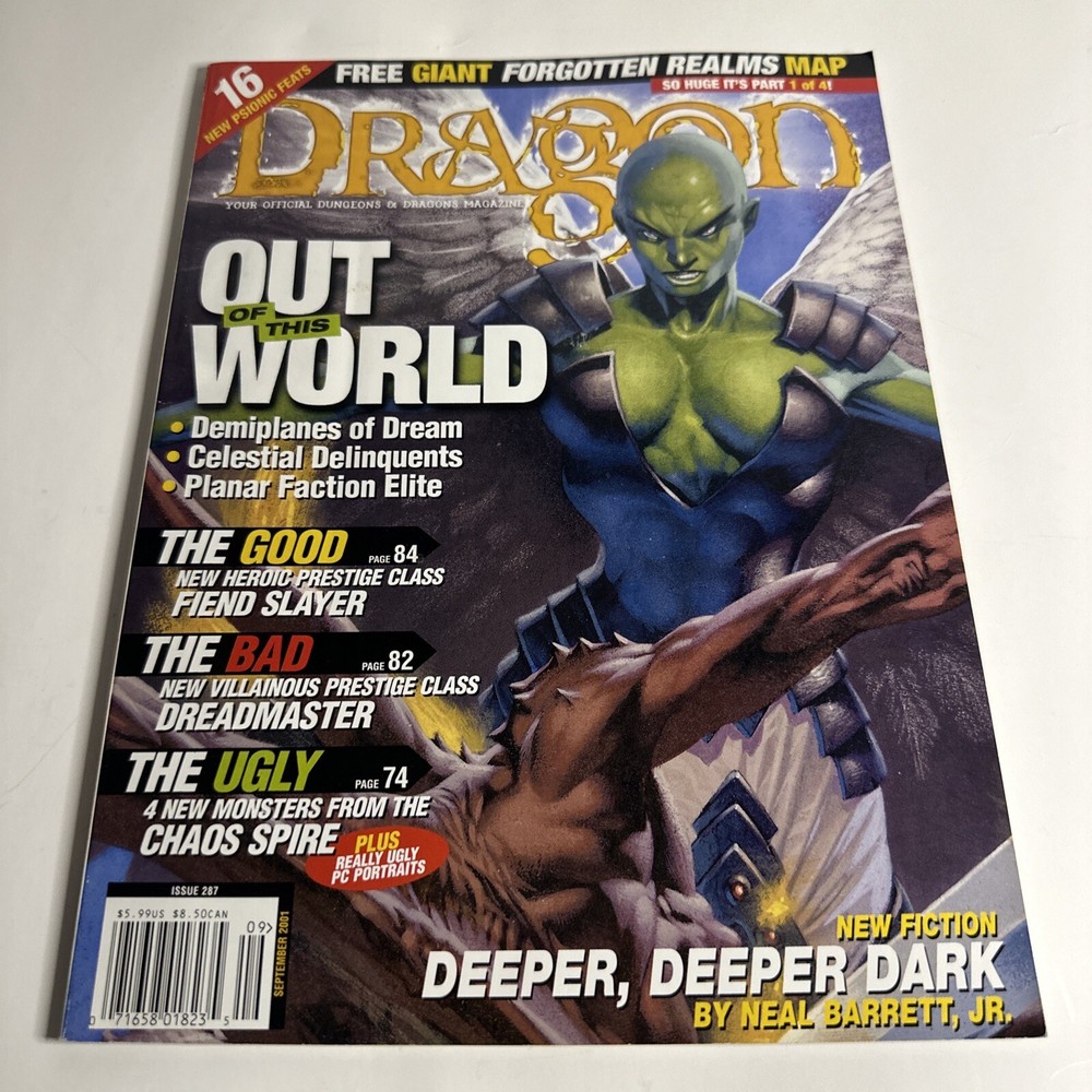 Dragon Magazine #287  TSR D&D
