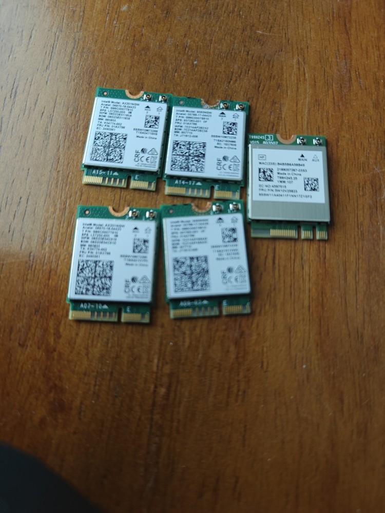 Laptop Wifi Module Intel Mediatek Lot X5