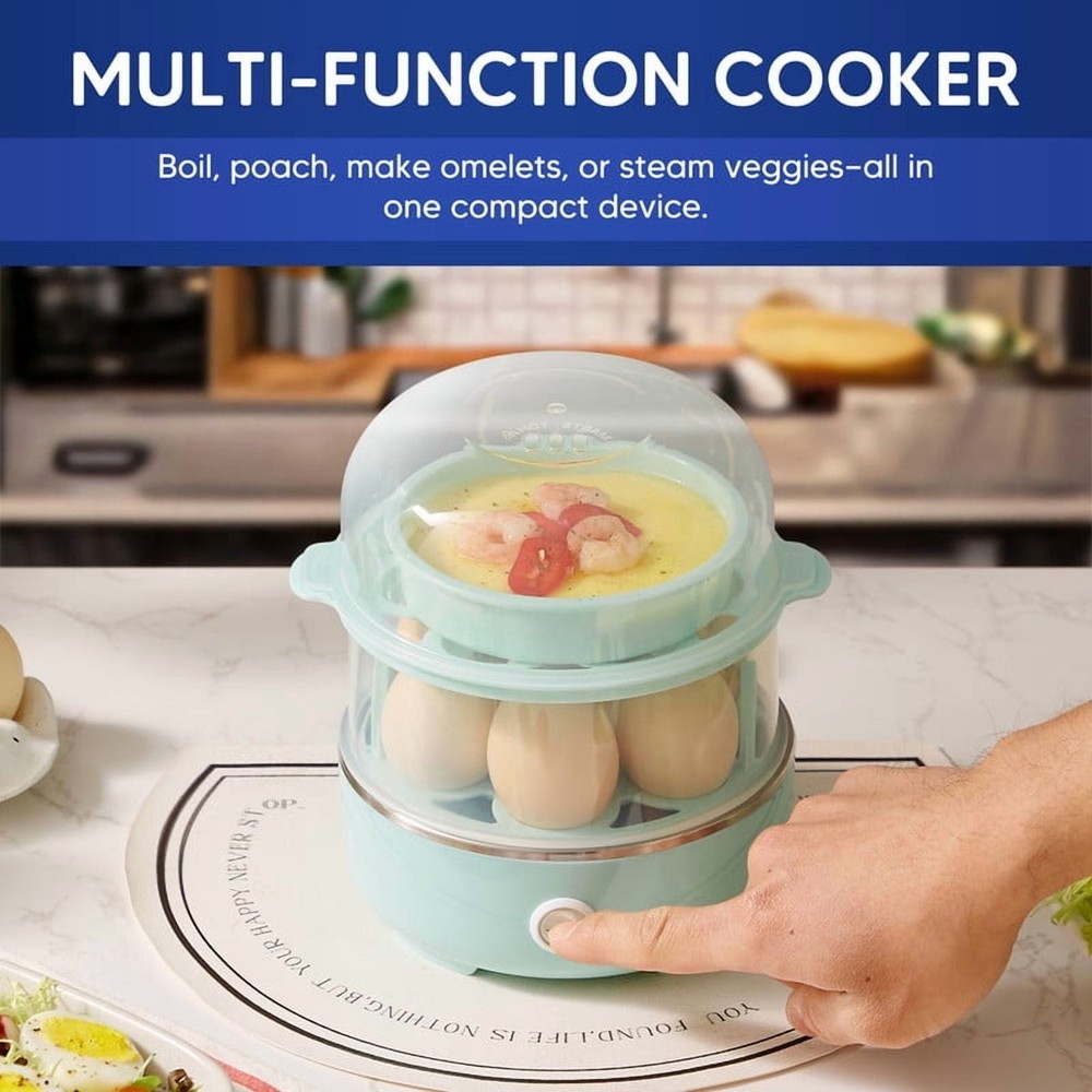 Cuisine EGC5251 Mg Automatic Easy Egg Cooker, 14 Eggs