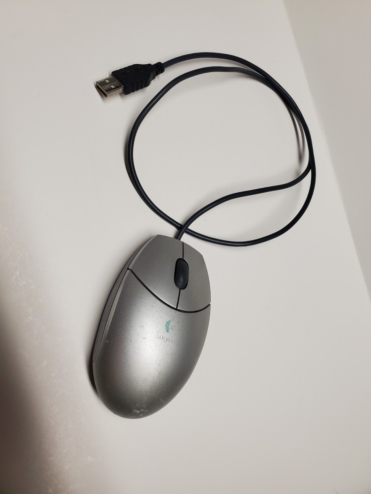 Logitech M-uv55a Wired Mouse Vintage