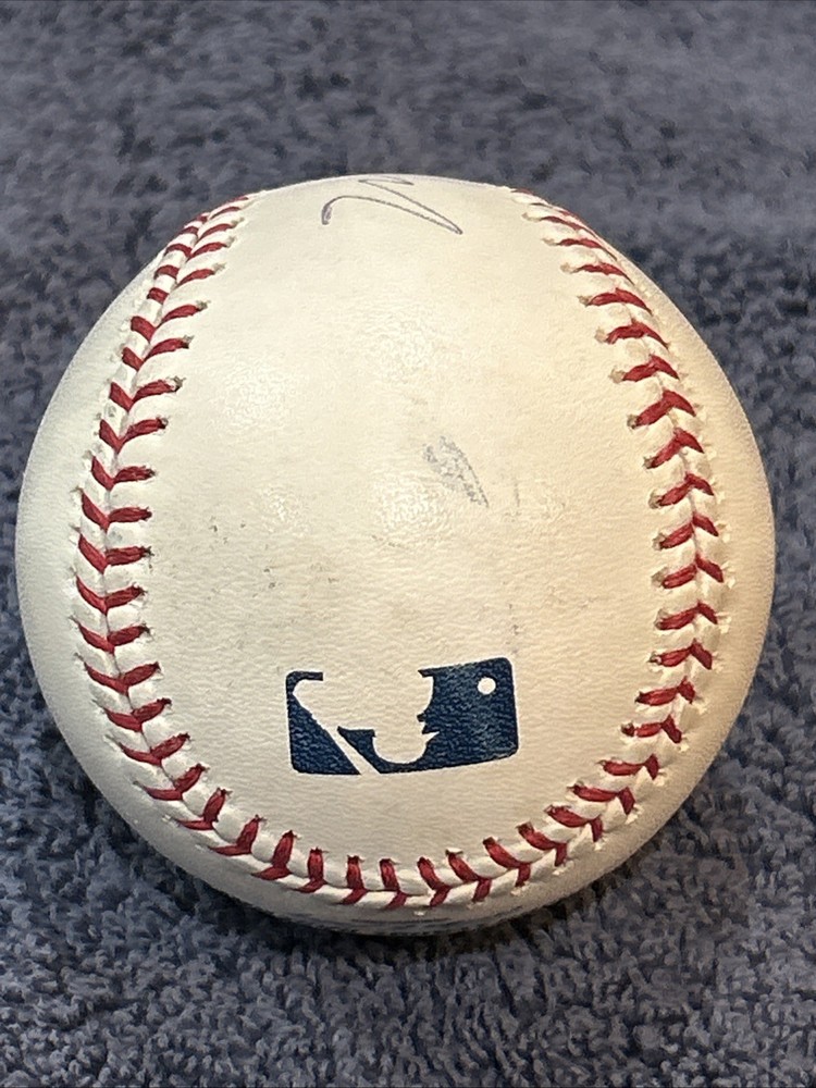 mike pelfrey signed baseball autograph ball auto A