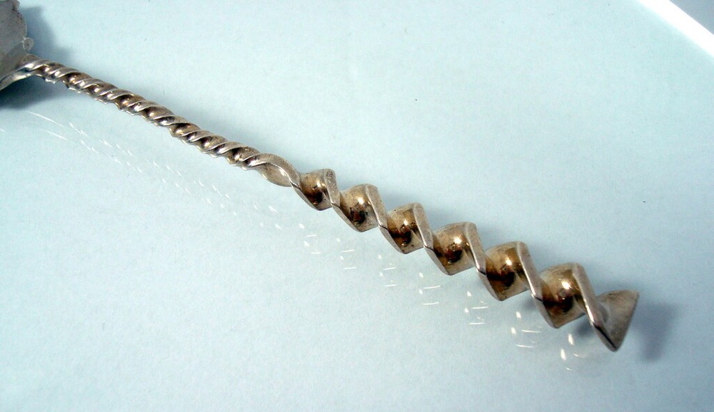 WHITING SQUARE TWIST STERLING SILVER RAMEKIN FORK