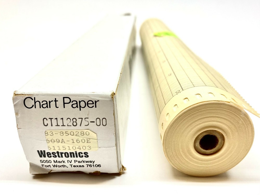 Westronics CT112875-00 Chart Paper