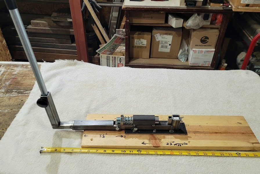 Black Walnut Cracker Table Top Adapter - Unpainted