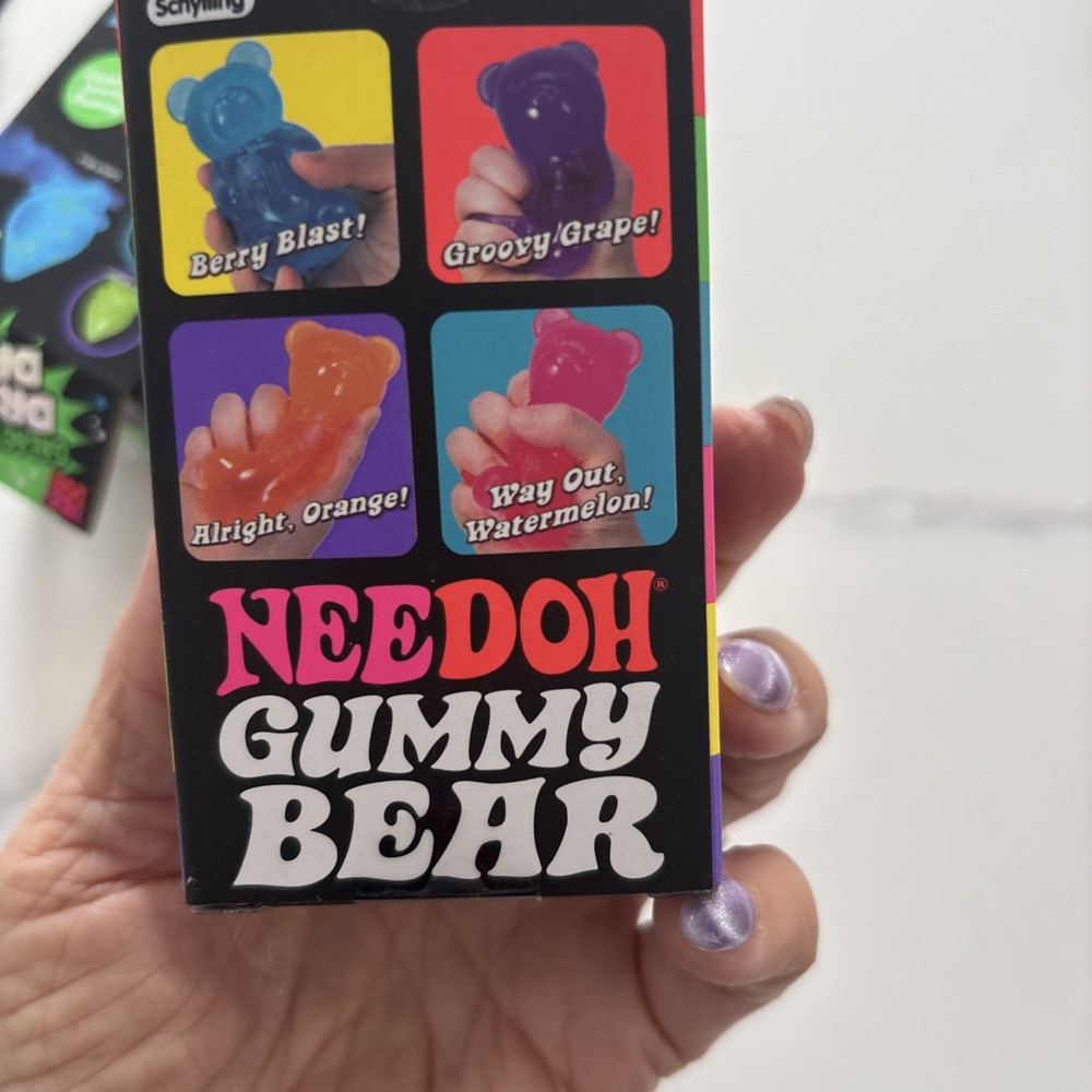 NeeDoh Gummy Bear Purple
