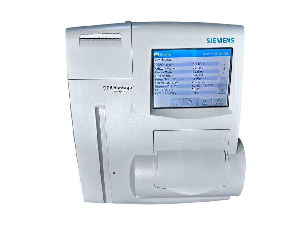 Siemens DCA Vantage Analyzer | HbA1c Testing | Tested & Powers On
