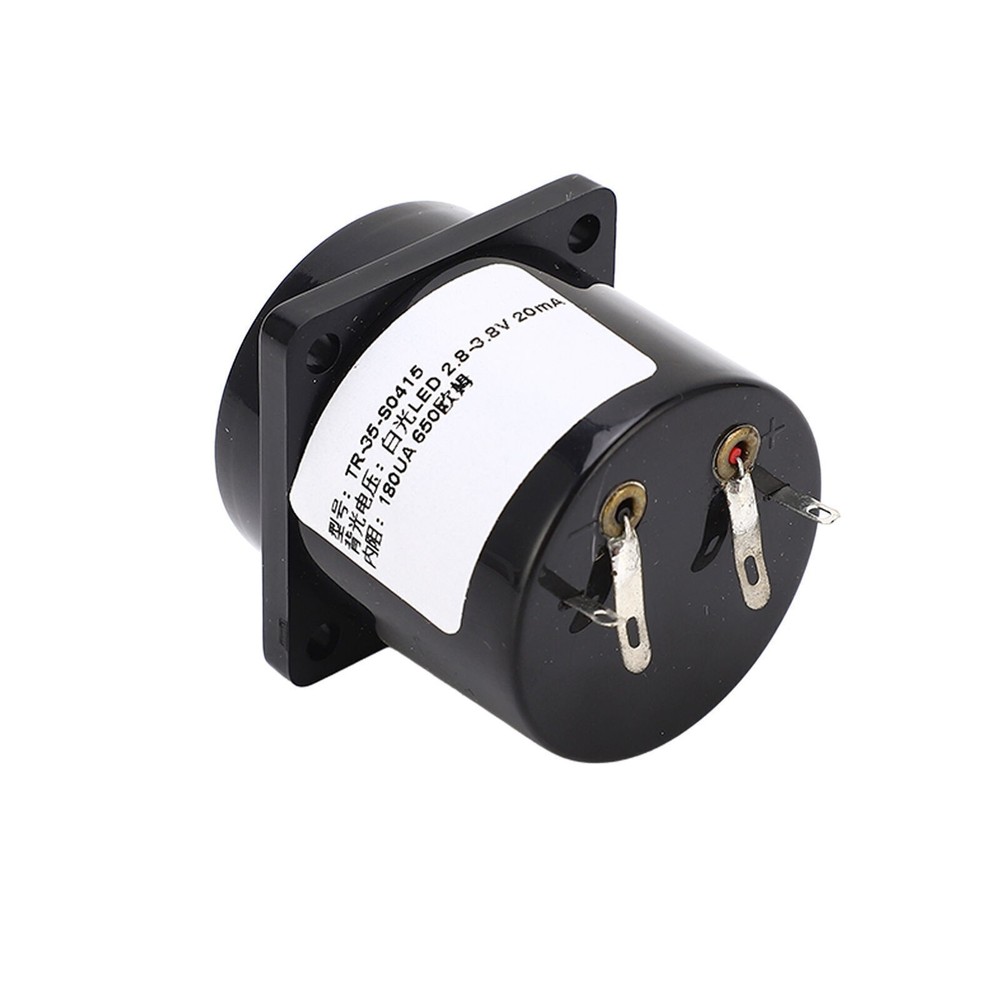 VU Meter High Accuracy Yellow Pointer Dial White LED Backlit Amplifier Panel VU