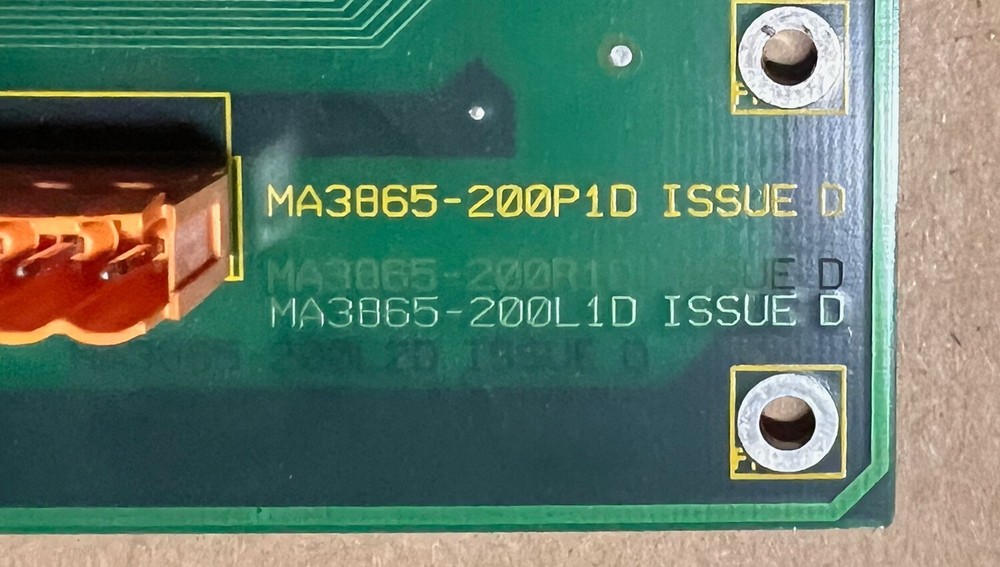 WATERS Micromass QTOF Micro 3865200DC1PL Main Control PCB Module MA3865-201P1D