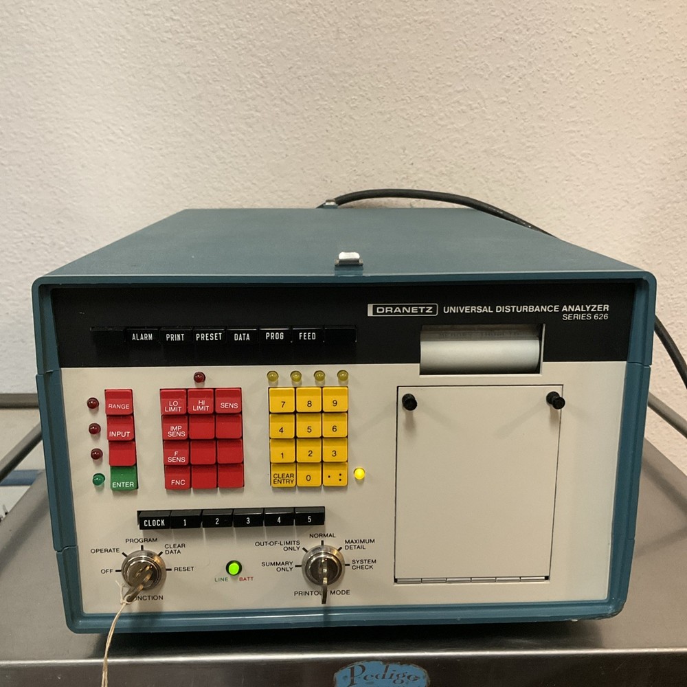 Dranetz Universal Disturbance Analyzer Series 626