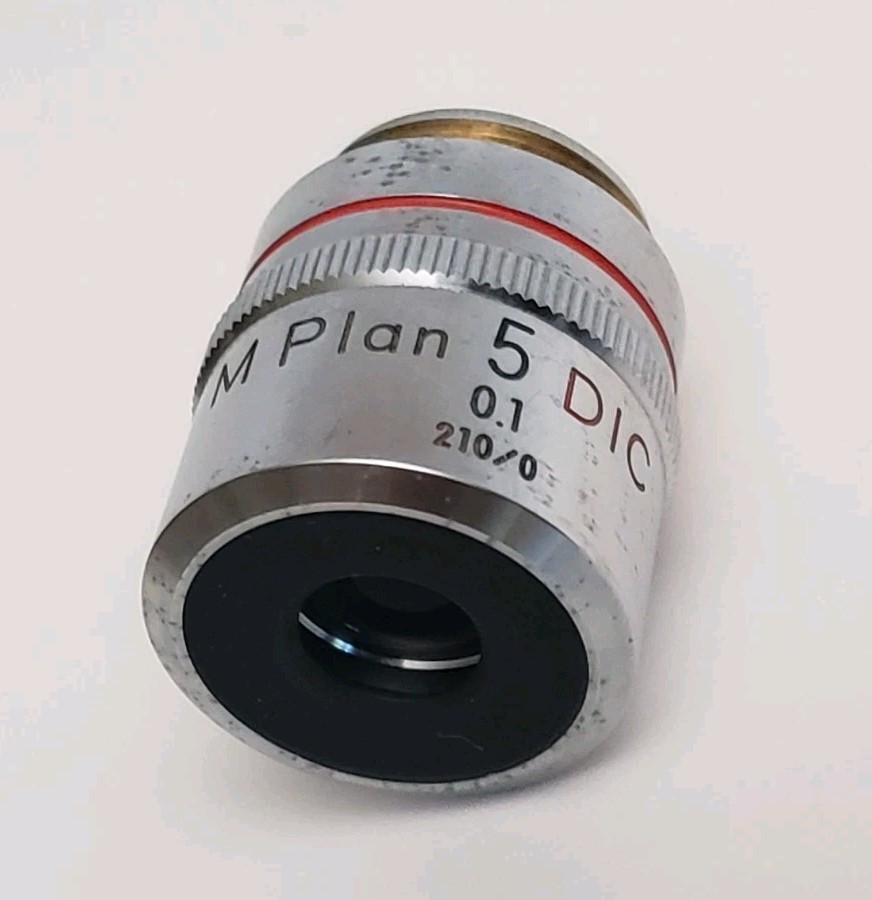 Nikon M Plan 5x DIC 0.1 210/0 Microscope Objective