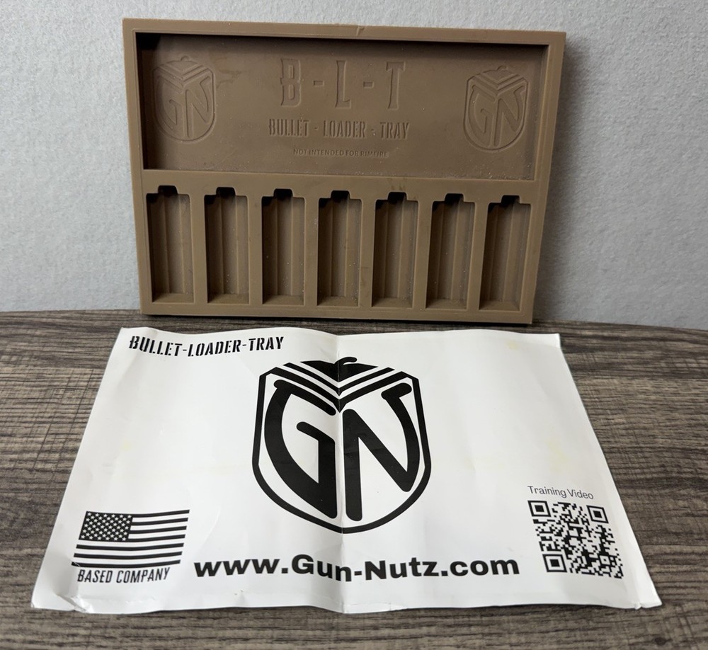 Firearm Tray Loader 9MM, .45, Fast Reloader. New