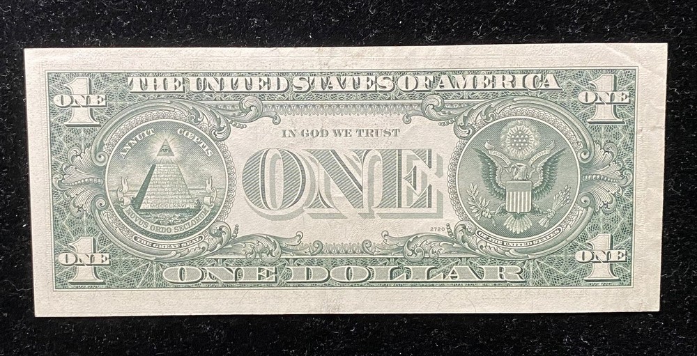 1977a $1 Front Shift Error Note