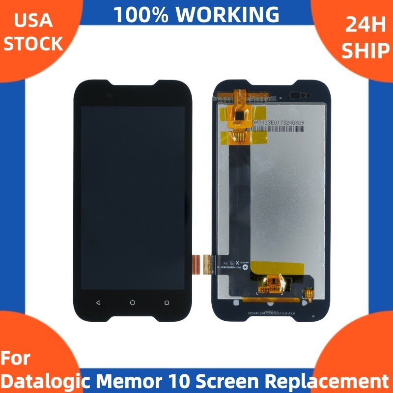 100% For Datalogic Memor 10 LCD Display Touch Screen Digitizer Replacement