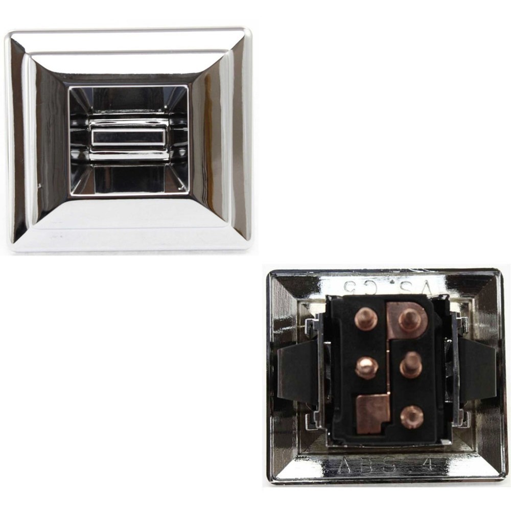Window Switch Set For 81-86 Chevrolet C10 Front or Rear Left Right Chrome Power