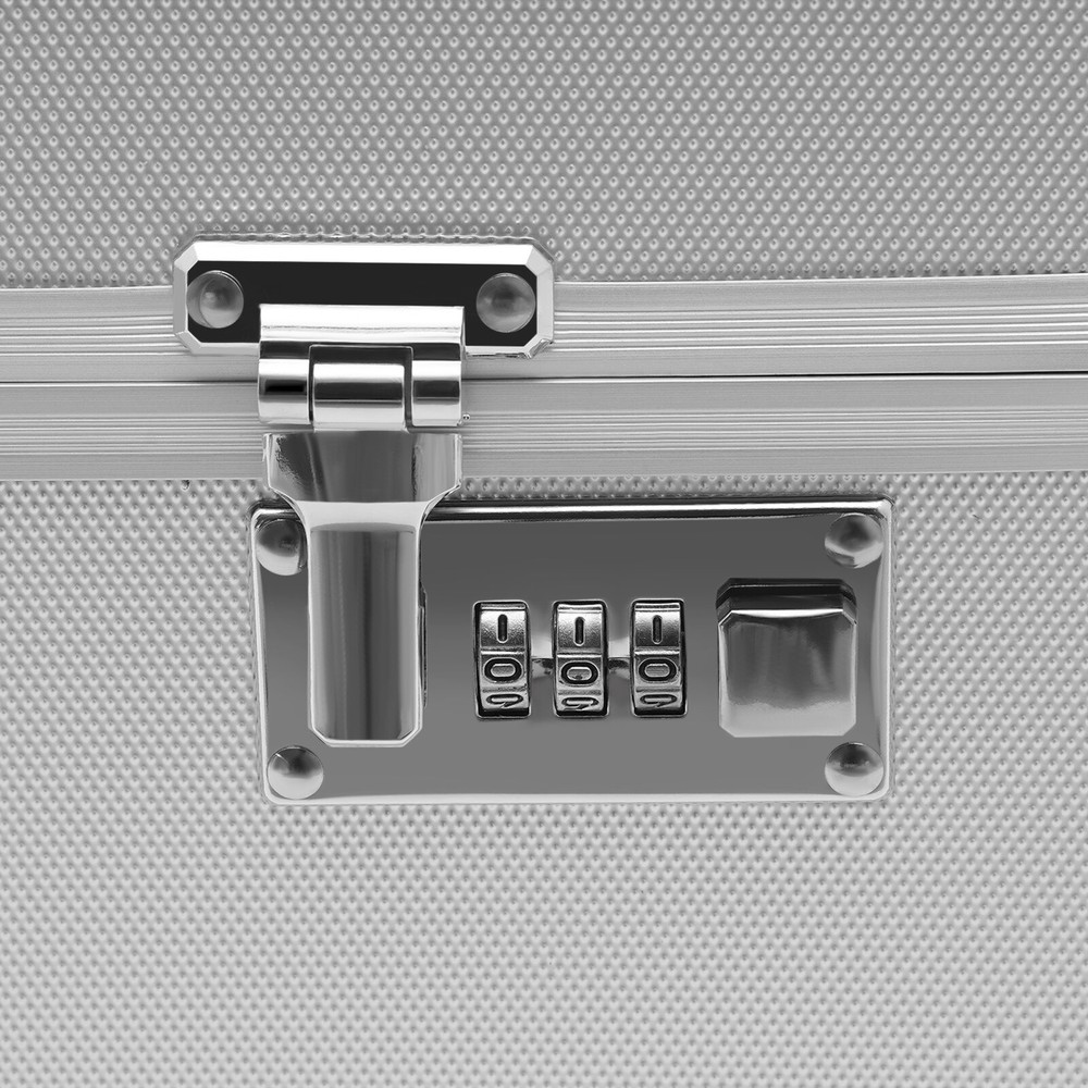 Fireproof Document Box with Lock File Storage Organizer Box Waterproof Safe Box