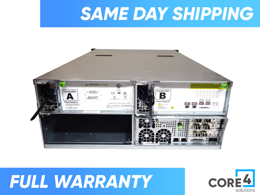 HP Q8B33A NIMBLE STORAGE AF5000 DUAL CONTROLLER BASE ARRAY