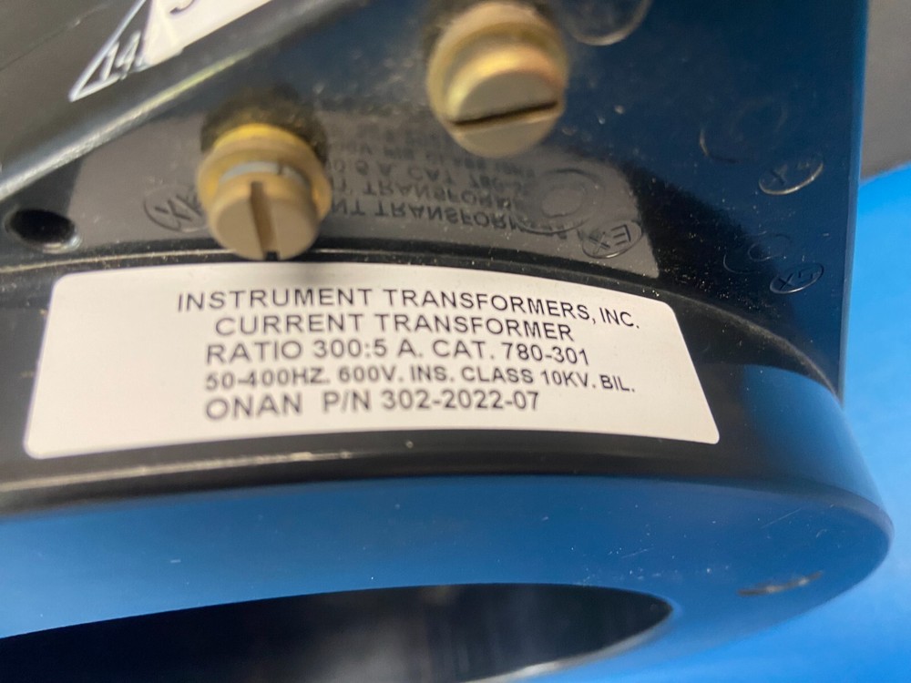 Genuine OEM Onan 302-2022-07 Current Transformer
