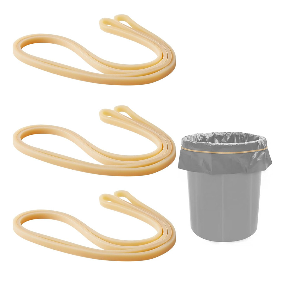 Rubber Bands for 32-55 Gallon Trash Cans(Value 3 Pack)