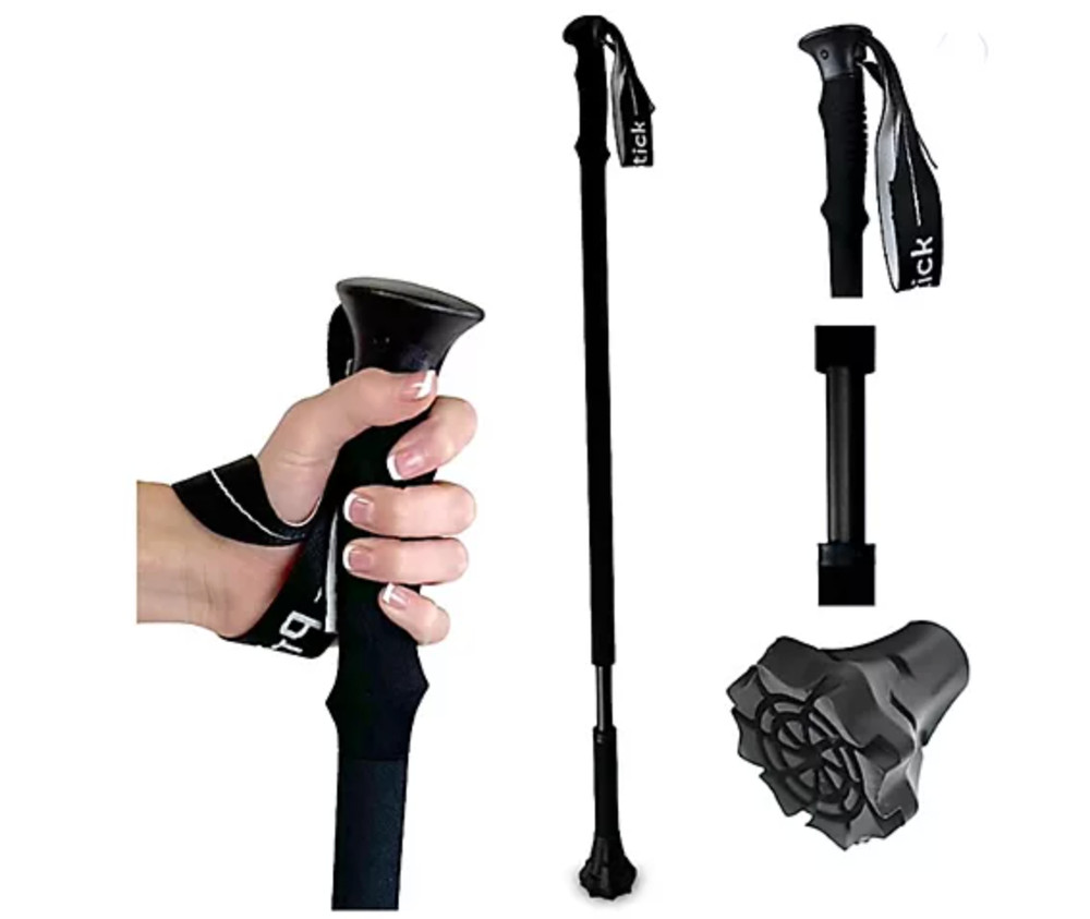 Dynamo Prime Stick Posture Walking Cane with Articulating Cyclone Tip
