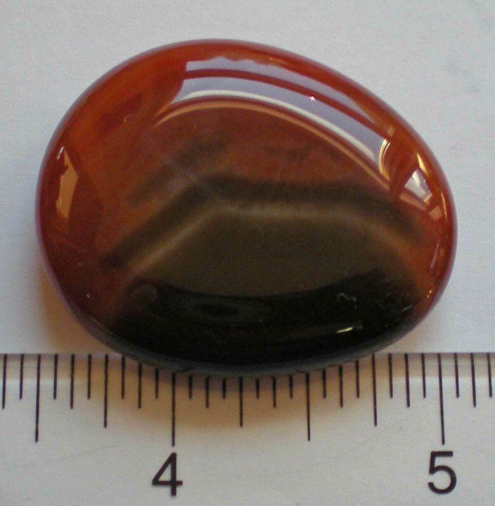 Carnelian Agate Palmstone sc707v