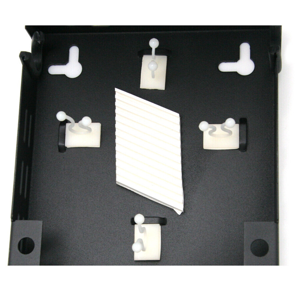 6 Port Mini Wall Mount Fiber Panel SC MM