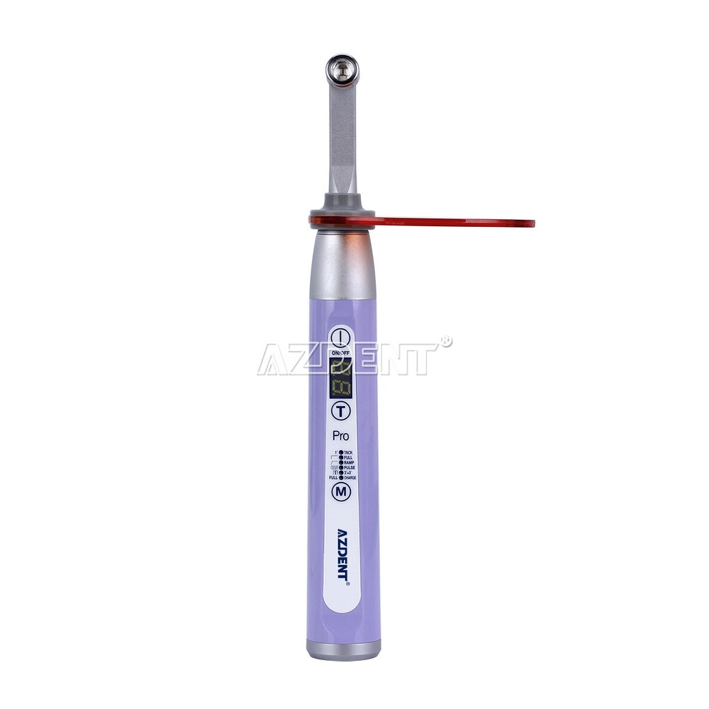 AZDENT Dental Wireless LED PRO105 Curing Light Lamp 1 Second Curing High