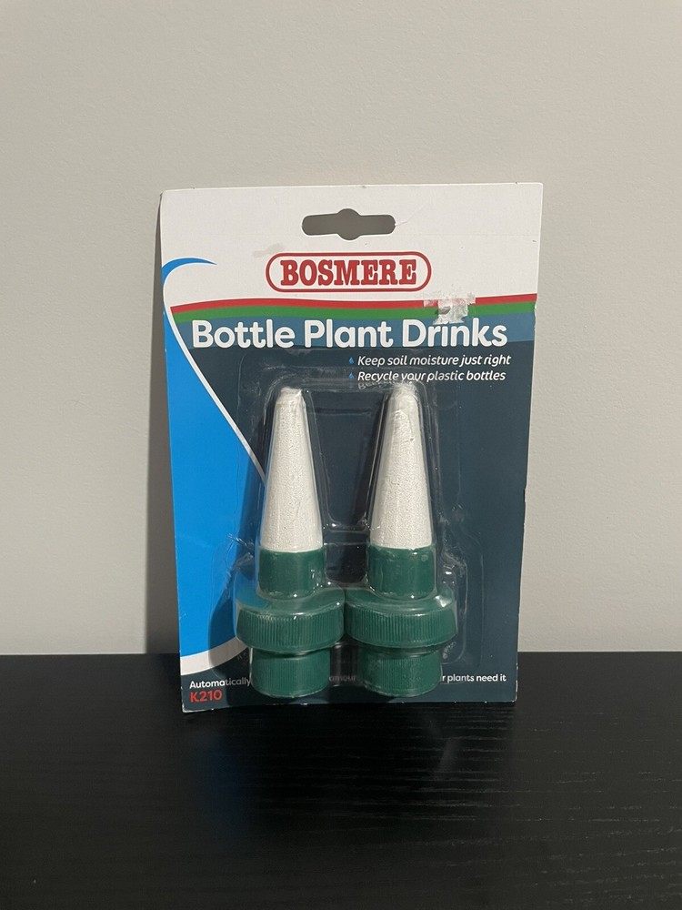 2 Pack Bosmere Bottle Watering Cap Plant Drinks K210