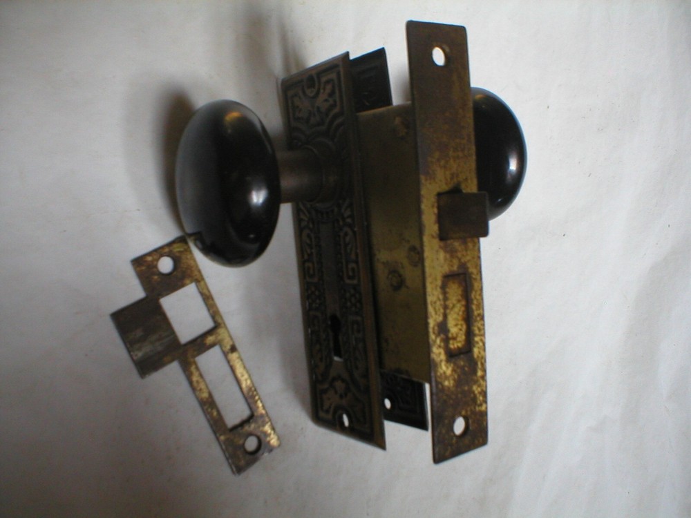 Antique Victorian Era Door Hardware
