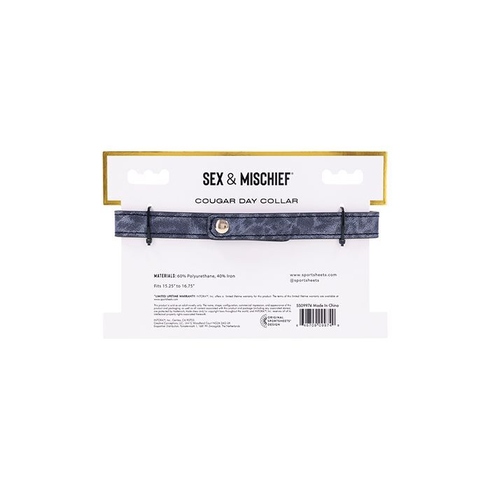 Sportsheets Cougar Day Collar